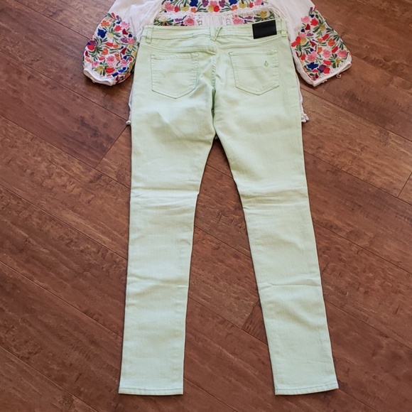 Volcom melo lime green jeans - Picture 7 of 8